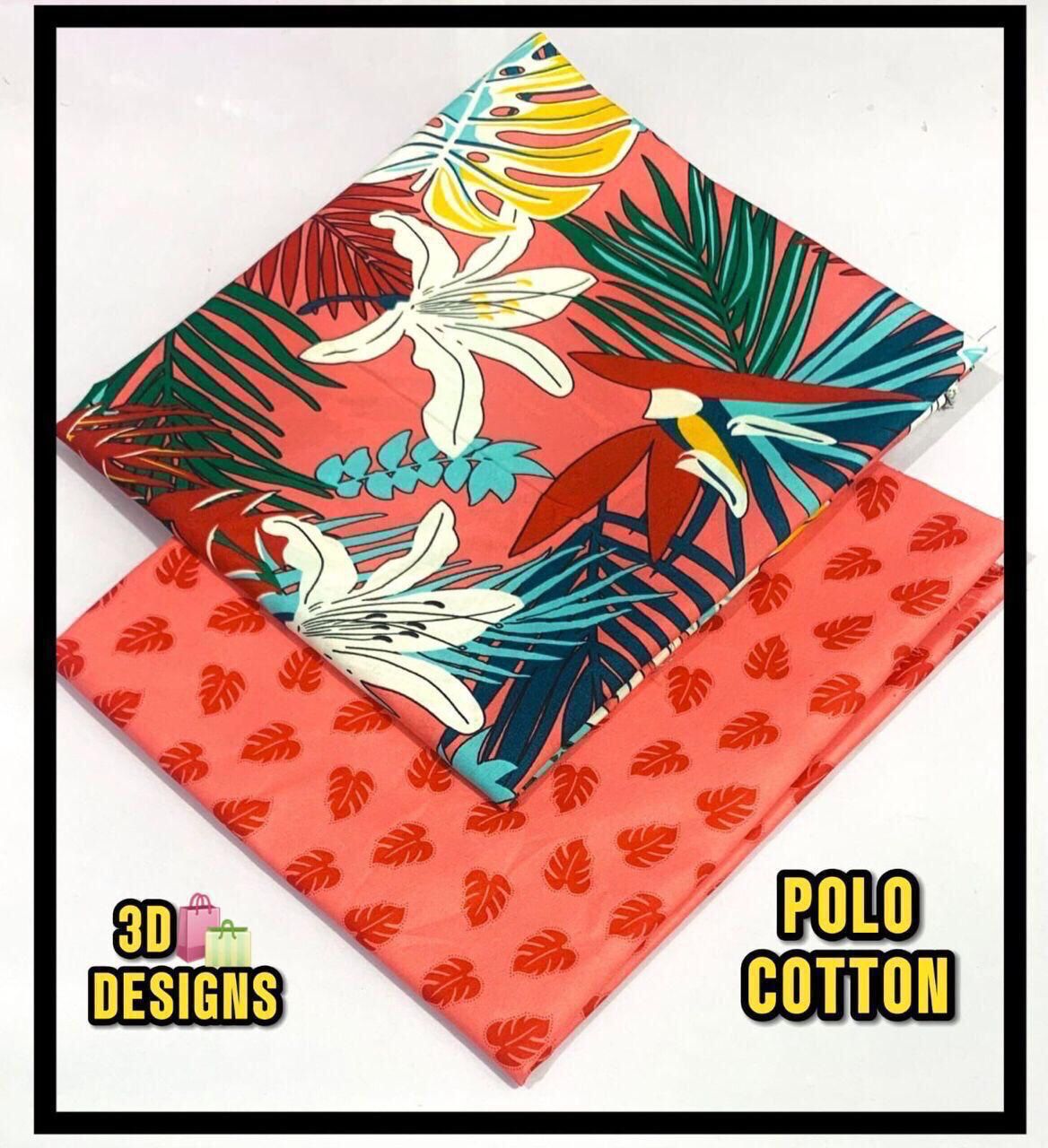 SUMMER Season Collection 2025    Fabric= CAMBRIC/POLO COTTON 2PCS