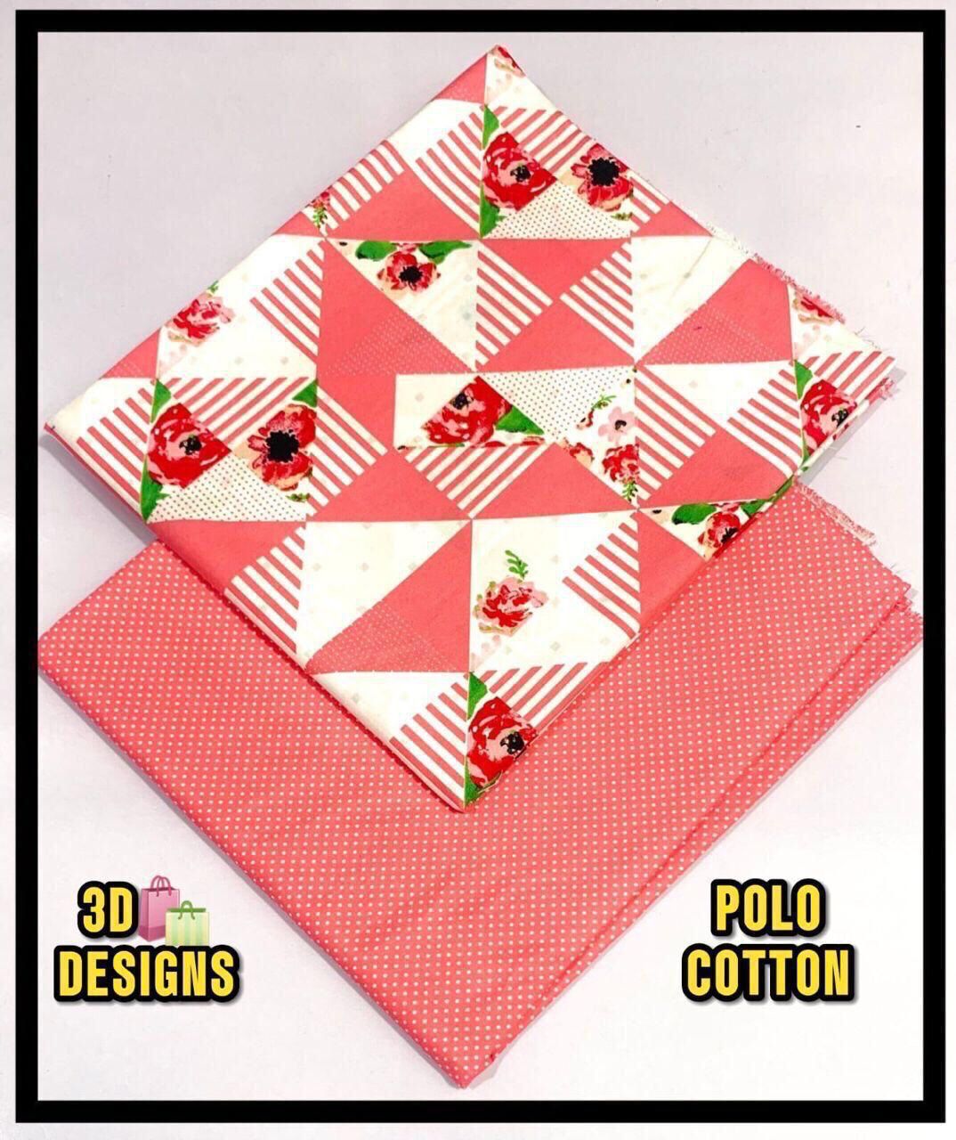 SUMMER Season Collection 2025    Fabric= CAMBRIC/POLO COTTON 2PCS