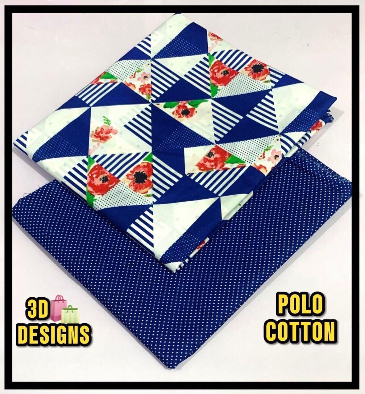 SUMMER Season Collection 2025    Fabric= CAMBRIC/POLO COTTON 2PCS