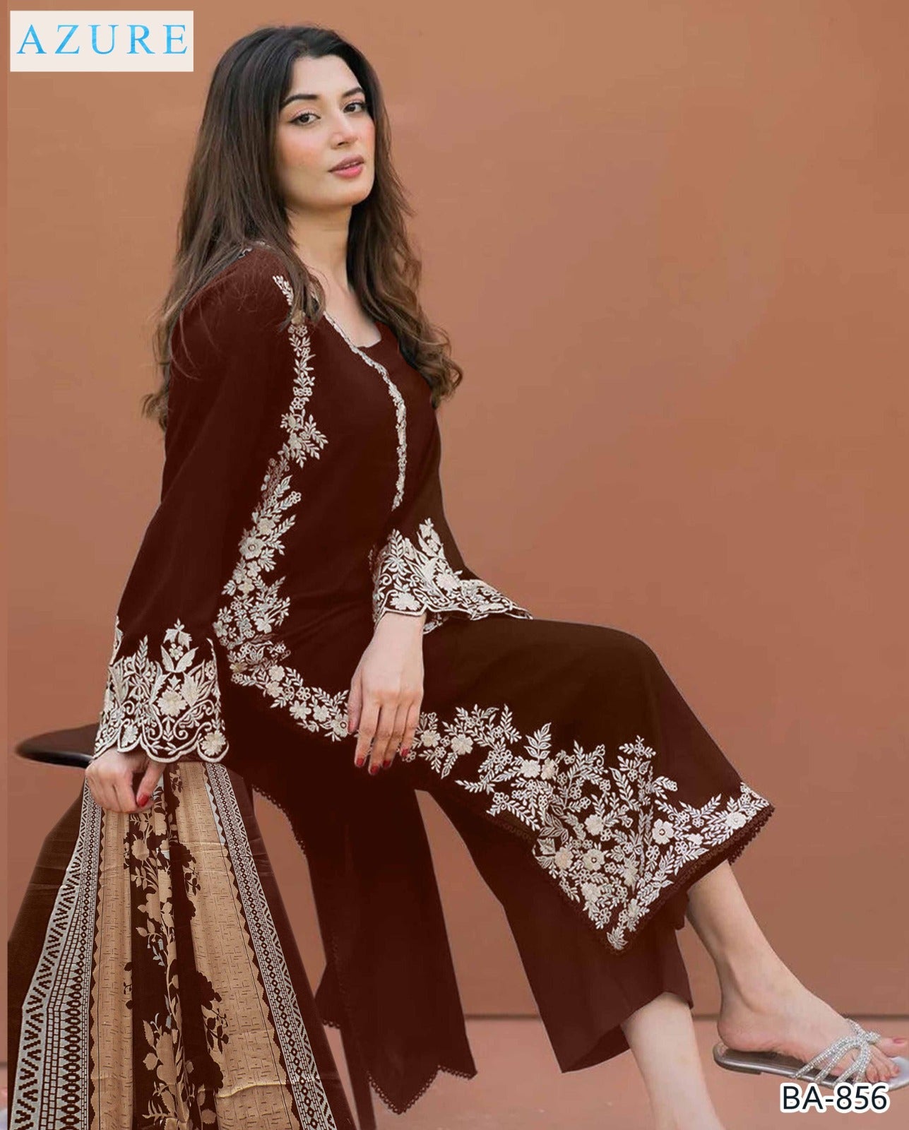 3 PIECE EMBROIDERER LAWN EID COLLECTION