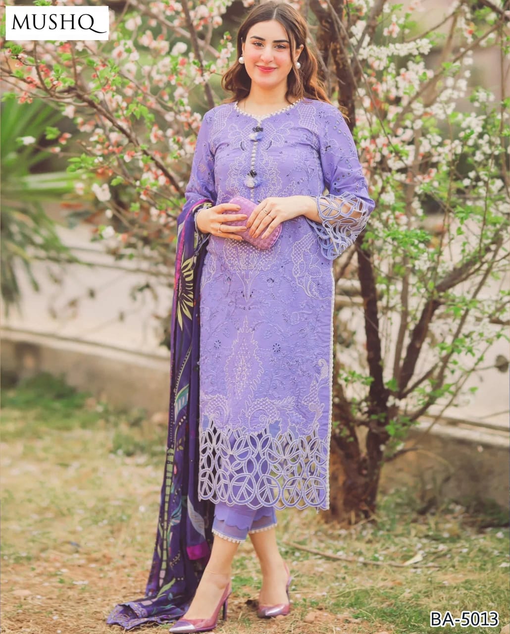 3 PIECE EMBROIDERER LAWN EID COLLECTION